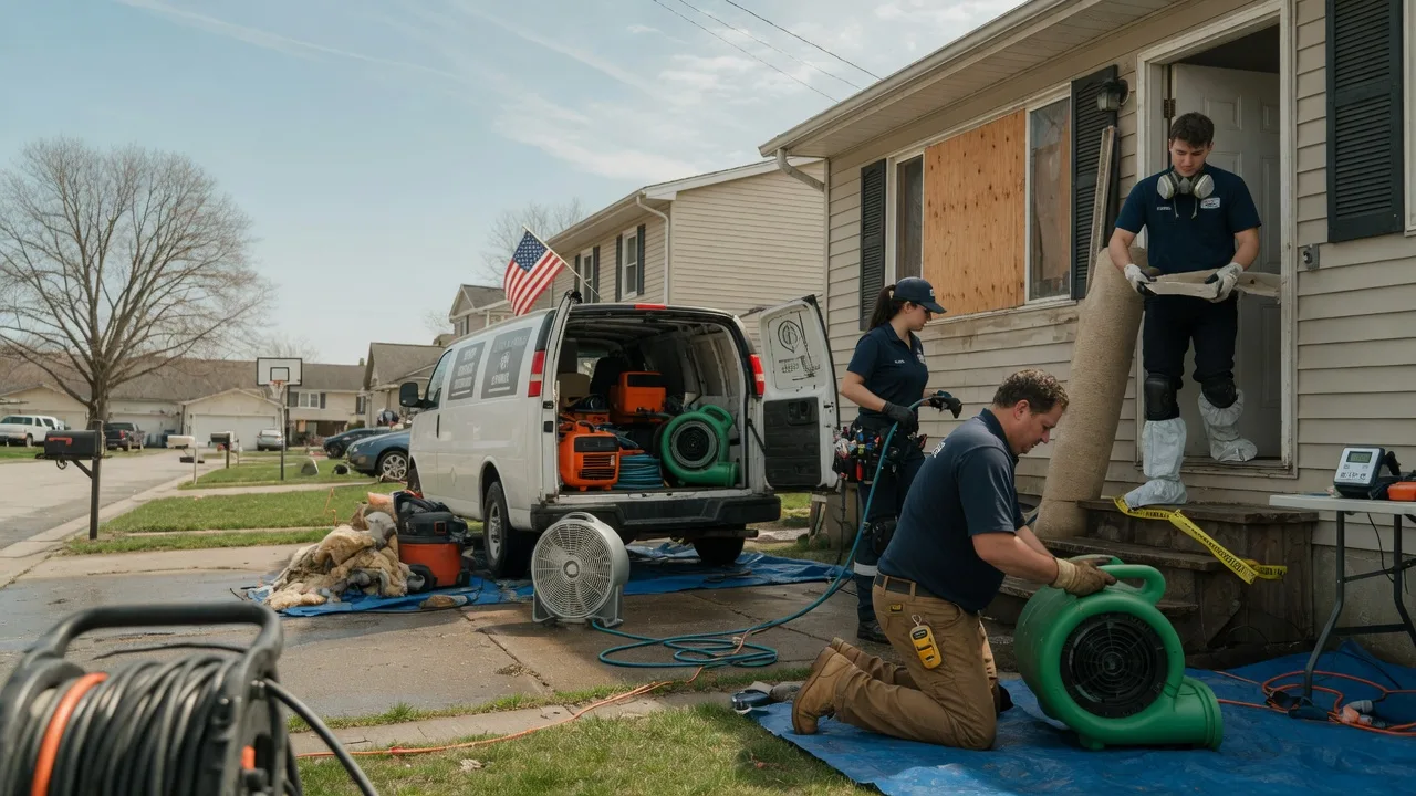 Water Damage Restoration in Prairieton, IN near me